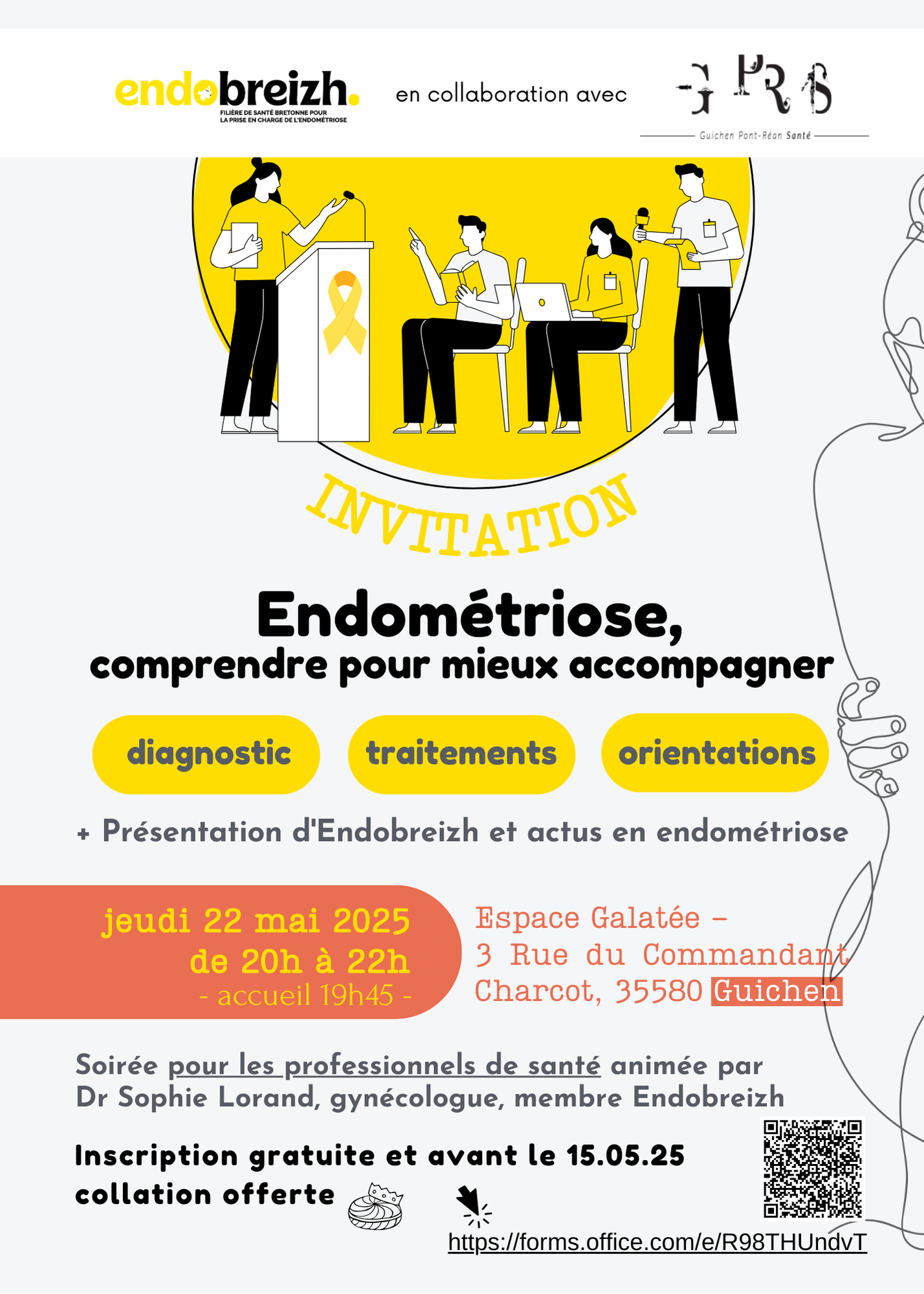Invitation Soirée Sensibilisation Guichen Nv 22 Mai 25