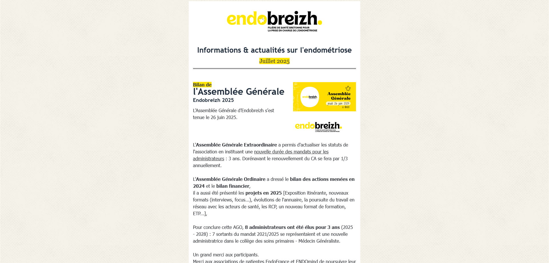 Capture Newsletter Juillet 2025
