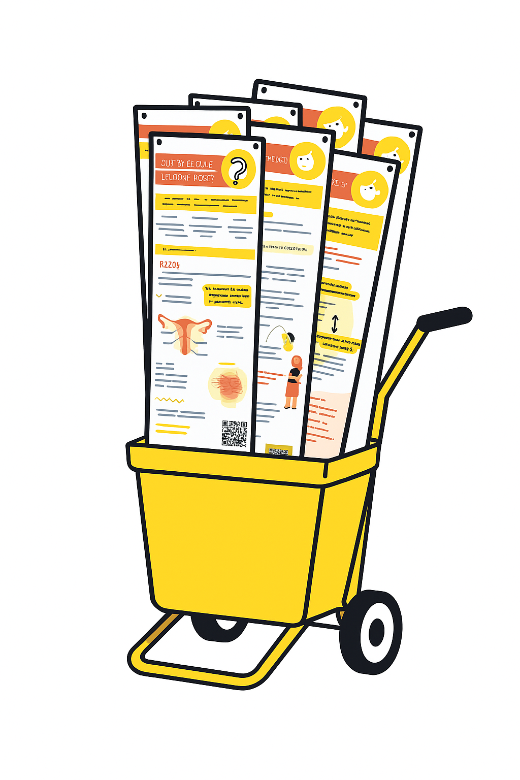 L'exposition Endométriose En Mouvement Chariot