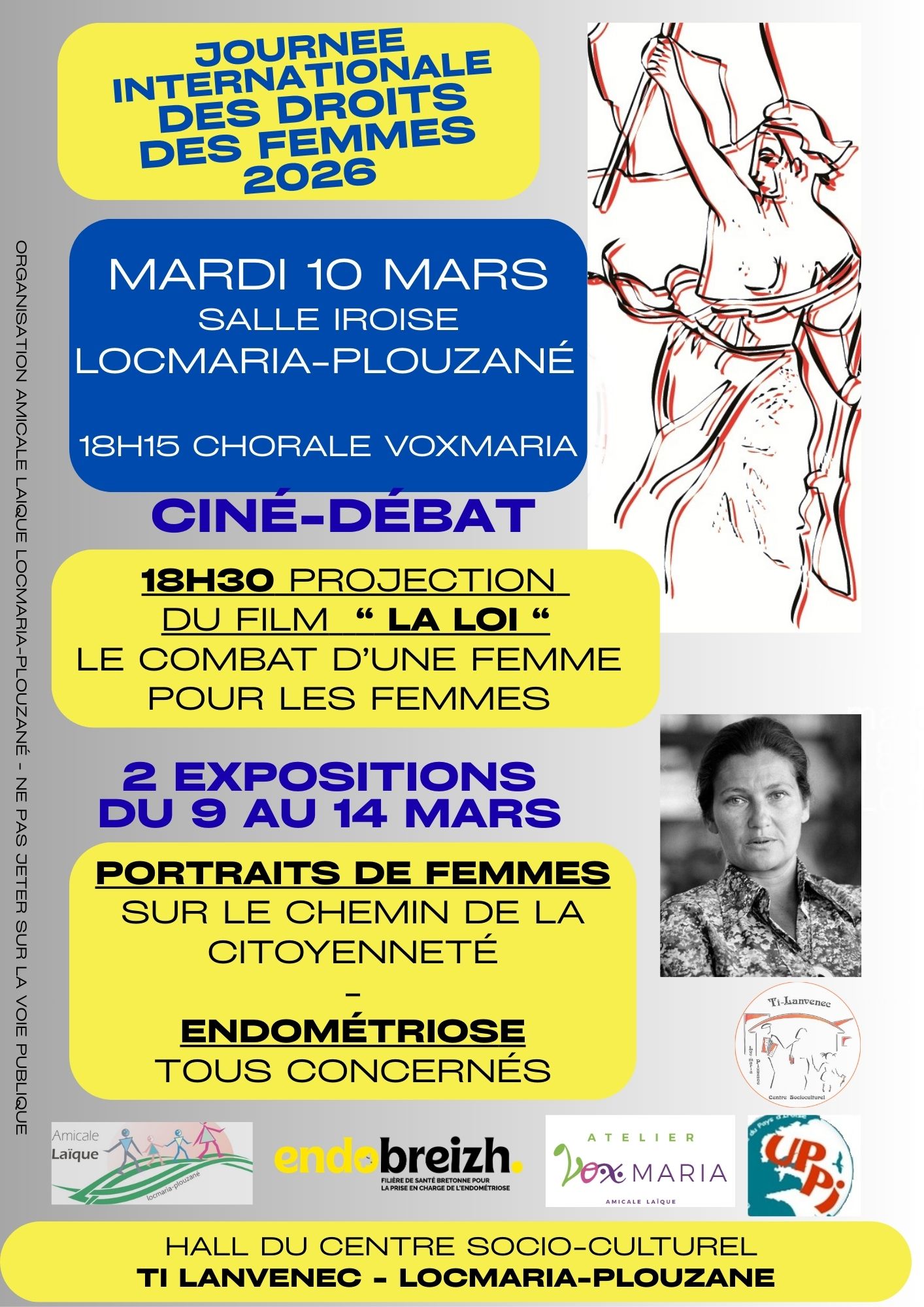 Journée Internationale du droit des femmes, Ti Lavenec - Locmaria-Plouzané